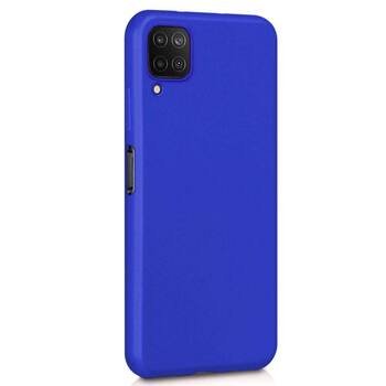 Microsonic Samsung Galaxy M22 Kılıf Matte Silicone Mavi