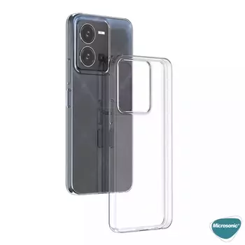 Microsonic Vivo Y35 Kılıf Transparent Soft Şeffaf