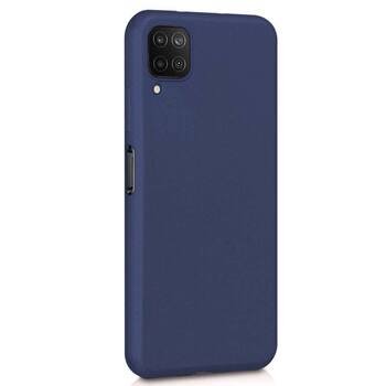 Microsonic Samsung Galaxy M22 Kılıf Matte Silicone Lacivert