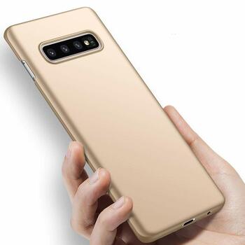 Microsonic Samsung Galaxy S10 Kılıf Premium Slim Gold