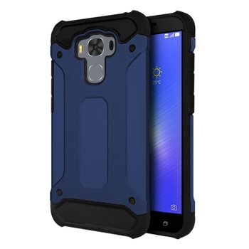 Microsonic Asus Zenfone 3 Max ZC553KL Kılıf Rugged Armor Lacivert