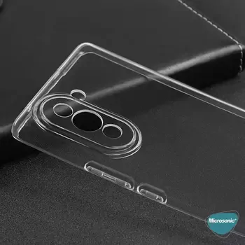 Microsonic Huawei Nova 10 Pro Kılıf Transparent Soft Şeffaf