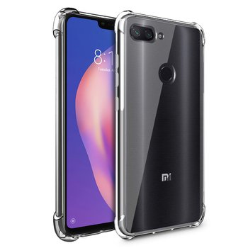 Microsonic Xiaomi Mi 8 Lite Kılıf Anti Shock Silikon Şeffaf