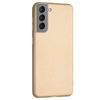 Microsonic Samsung Galaxy S21 Plus Kılıf Matte Silicone Gold