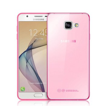 Caseup Samsung Galaxy J5 Prime Kılıf Transparent Soft Pembe