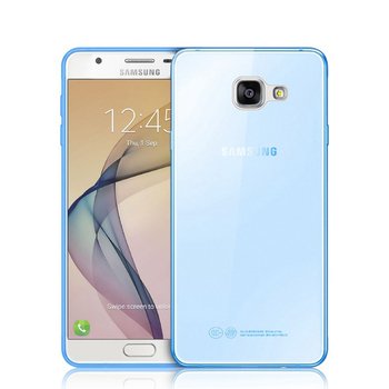 Caseup Samsung Galaxy J5 Prime Kılıf Transparent Soft Mavi