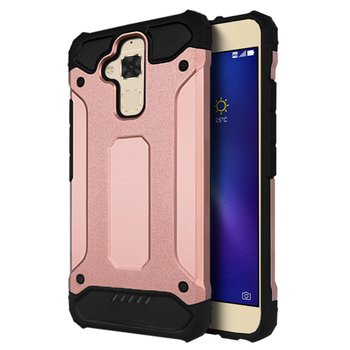 Microsonic Asus Zenfone 3 Max Kılıf Rugged Armor Rose Gold