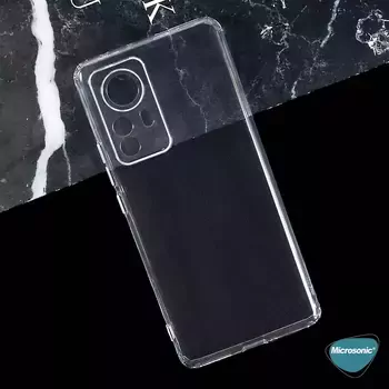 Microsonic Xiaomi Mi 12 Lite Kılıf Transparent Soft Şeffaf