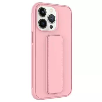 Microsonic Apple iPhone 15 Pro Max Kılıf Hand Strap Rose Gold