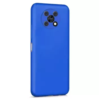 Microsonic Huawei Nova Y90 Kılıf Matte Silicone Mavi