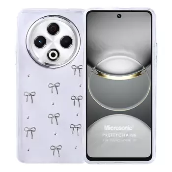 Microsonic TECNO Spark 30 4G Kılıf PrettyCharm Bow