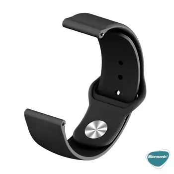 Microsonic Amazfit Bip U Pro Silicone Sport Band Koyu Yeşil
