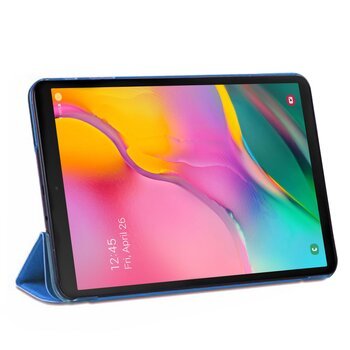 Microsonic Samsung Galaxy Tab A T510 Smart Case Kapaklı Kılıf Mavi