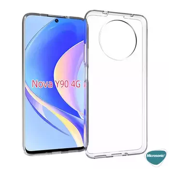 Microsonic Huawei Nova Y90 Kılıf Transparent Soft Şeffaf