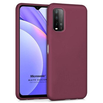 Microsonic Xiaomi Redmi 9T Kılıf Matte Silicone Mor