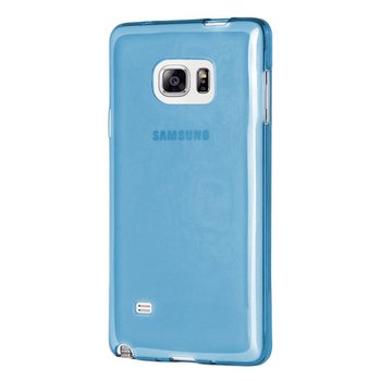 CaseUp Samsung Galaxy Note 5 Kılıf Transparent Soft Mavi