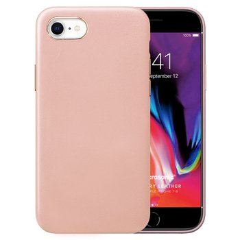 Microsonic Apple iPhone 7 Kılıf Luxury Leather Rose Gold