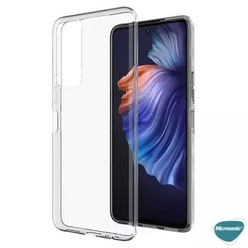 Microsonic TECNO Camon 18P Kılıf Transparent Soft Şeffaf