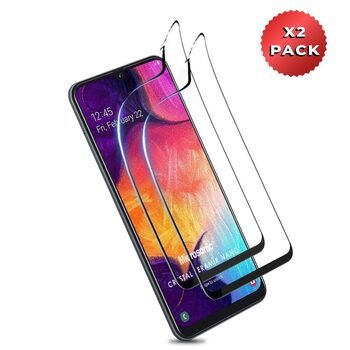 Microsonic Samsung Galaxy A50 Crystal Seramik Nano Ekran Koruyucu Siyah (2 Adet)