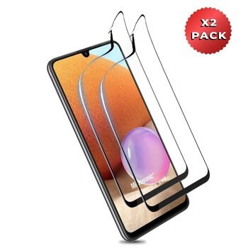 Microsonic Samsung Galaxy A32 4G Crystal Seramik Nano Ekran Koruyucu Siyah (2 Adet)