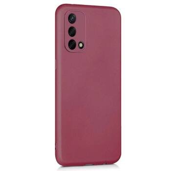 Microsonic Oppo A74 4G Kılıf Matte Silicone Mor