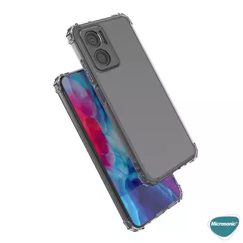 Microsonic Xiaomi Redmi Note 11E Kılıf Anti Shock Silikon Şeffaf