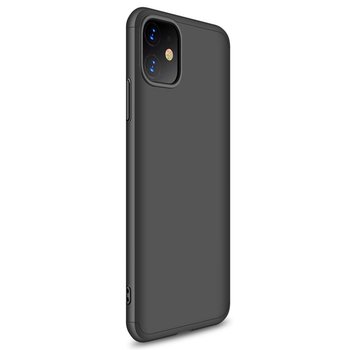 Microsonic Apple iPhone 11 Kılıf Double Dip 360 Protective AYS Siyah