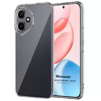 Microsonic Honor 400 Kılıf Transparent Soft Şeffaf