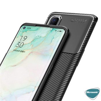 Microsonic Oppo Reno 3 Pro Kılıf Legion Series Kahverengi