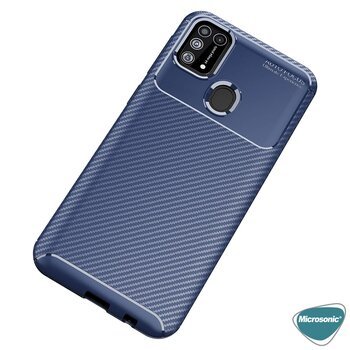 Microsonic Samsung Galaxy M31 Kılıf Legion Series Lacivert