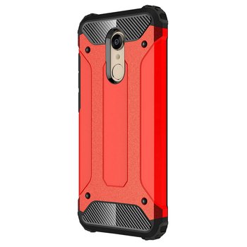 Microsonic Xiaomi Redmi 5 Plus Kılıf Rugged Armor Kırmızı