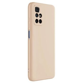 Microsonic Xiaomi Redmi 10 2022 Kılıf Matte Silicone Gold