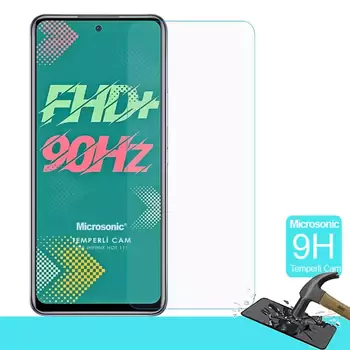 Microsonic Infinix Hot 11S Tempered Glass Cam Ekran Koruyucu