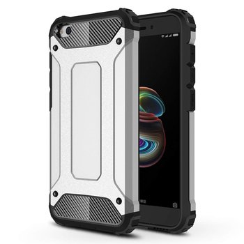 Microsonic Xiaomi Redmi Go Kılıf Rugged Armor Gümüş