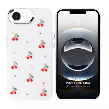 Microsonic Apple iPhone 16e Kılıf PrettyCharm Cherry