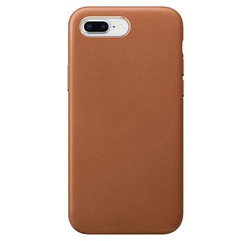 Microsonic Apple iPhone 7 Plus Kılıf Luxury Leather Kahverengi