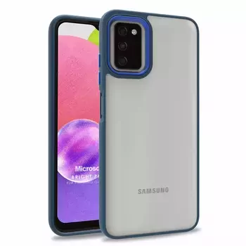 Microsonic Samsung Galaxy A03S Kılıf Bright Planet Lacivert