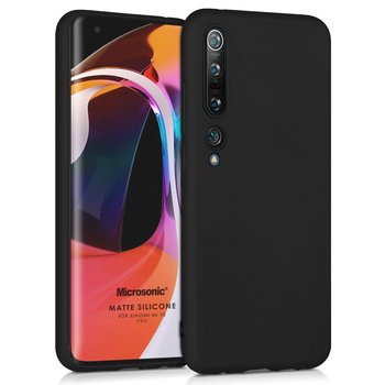 Microsonic Xiaomi Mi 10 Pro Kılıf Matte Silicone Siyah