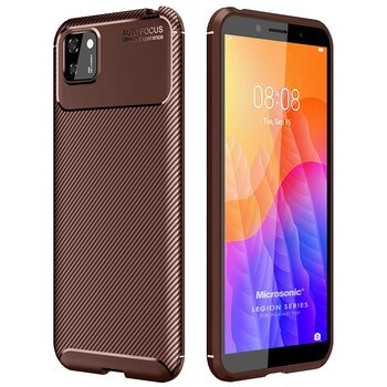 Microsonic Huawei Y5P Kılıf Legion Series Kahverengi