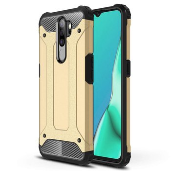 Microsonic Oppo A9 2020 Kılıf Rugged Armor Gold