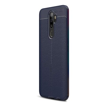 CaseUp Oppo A9 2020 Kılıf Niss Silikon Lacivert