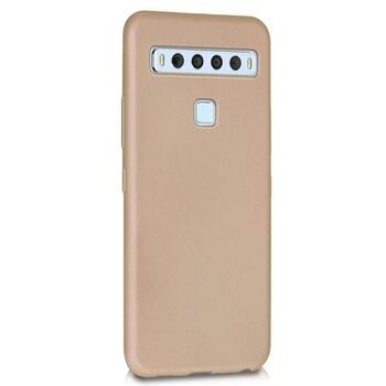 Microsonic TCL 10L Kılıf Matte Silicone Gold