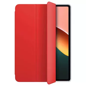 Microsonic Xiaomi Mi Pad 5 Smart Case ve arka Kılıf Kırmızı