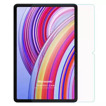 Microsonic Xiaomi Redmi Pad Pro Tempered Glass Cam Ekran Koruyucu