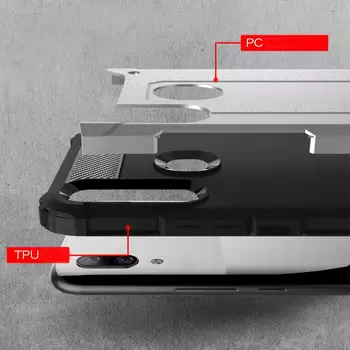 Microsonic Huawei P Smart Z Kılıf Rugged Armor Siyah