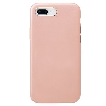 Microsonic Apple iPhone 8 Plus Kılıf Luxury Leather Rose Gold