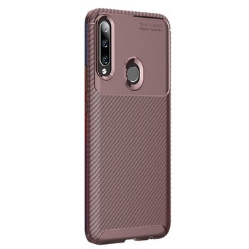 Microsonic Huawei Y7P Kılıf Legion Series Kahverengi