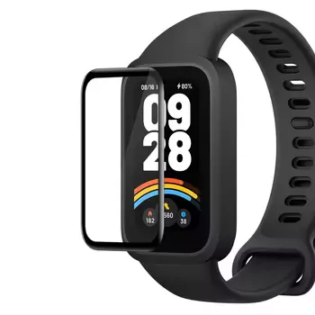 Microsonic Xiaomi Smart Band 9 Active Tam Kaplayan Nano Cam Ekran Koruyucu Siyah