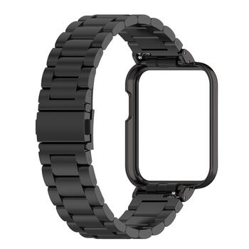Microsonic Xiaomi Poco Watch Metal Stainless Steel Kordon Siyah