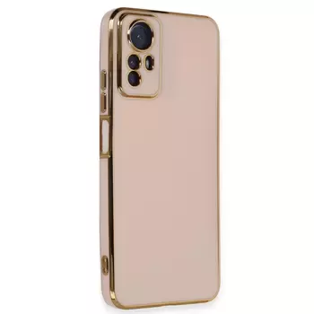 Microsonic Xiaomi Redmi Note 12S Kılıf Olive Plated Pembe